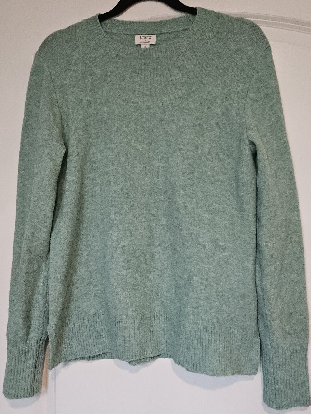 J Crew S Extra Soft Wool Blend Sweater Green - Picture 2 of 5